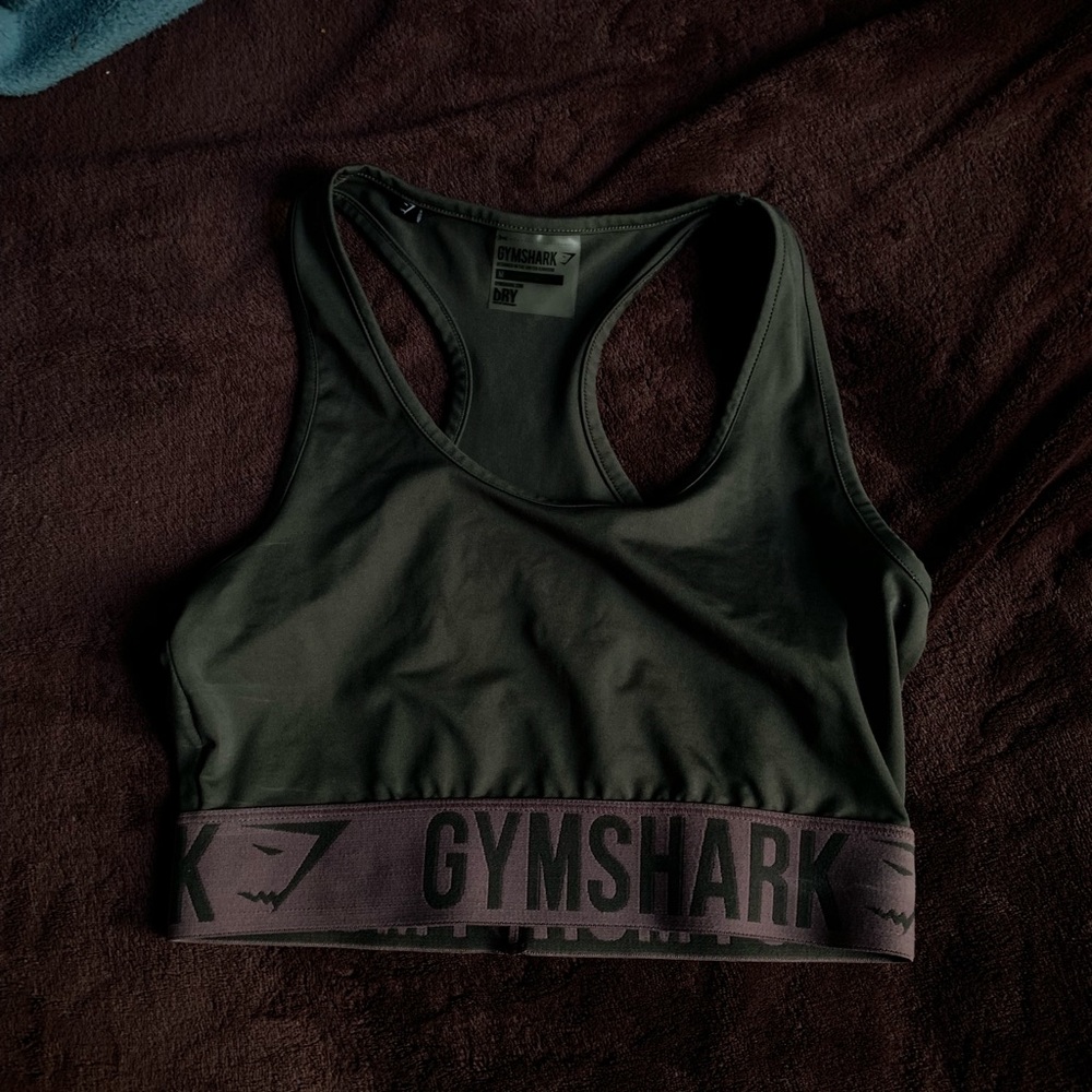 Grey GymShark Fit sports bra